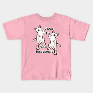 Cats in the Basement Kids T-Shirt